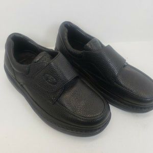 Propet Scandia Strap Slip On Shoes Black